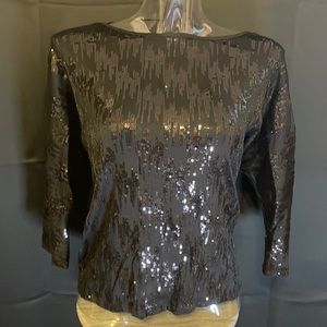 INC Black Dress Blouse